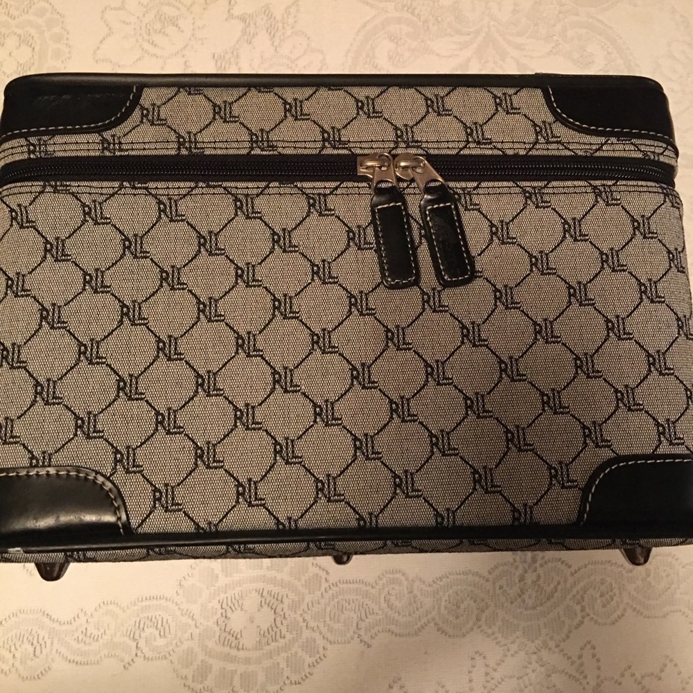 Ralph Lauren hard case makeup travel bag